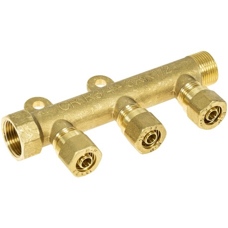 JAKOTUKKI 3-OS 15MM PEX-LIITTIMIN